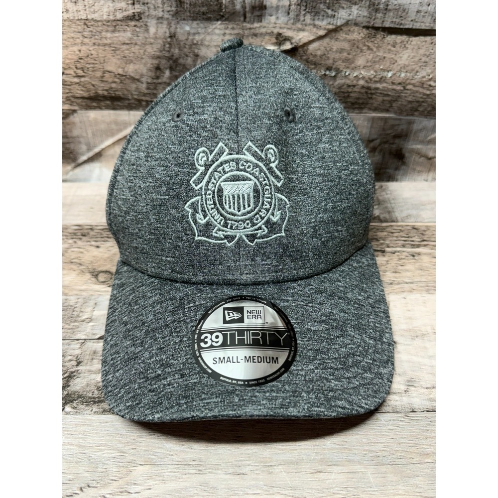 New Era 39Thirty United States Coast Guard 1790 Gray Hat SM/MED